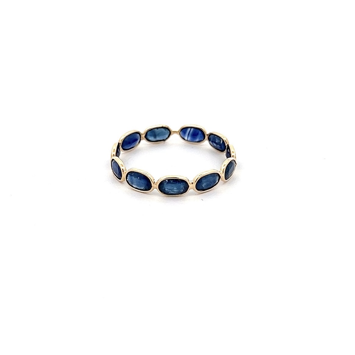 18K BLUE SAPPHIRE RING