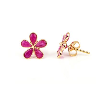 18K RUBY EARRINGS