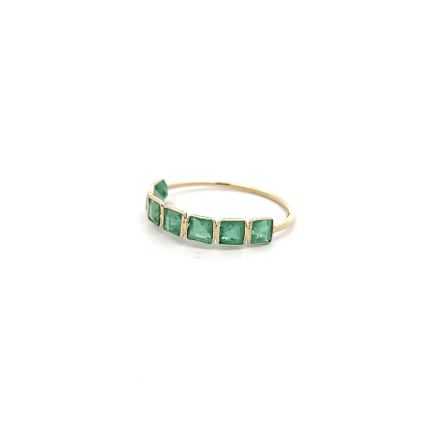18K EMERALD RING