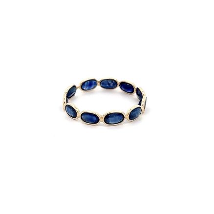 18K BLUE SAPPHIRE RING