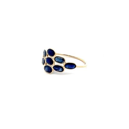 18K BLUE SAPPHIRE RING
