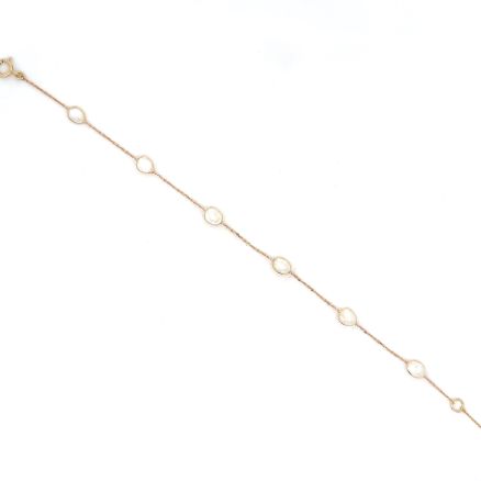 18K WHITE RAINBOW BRACELET